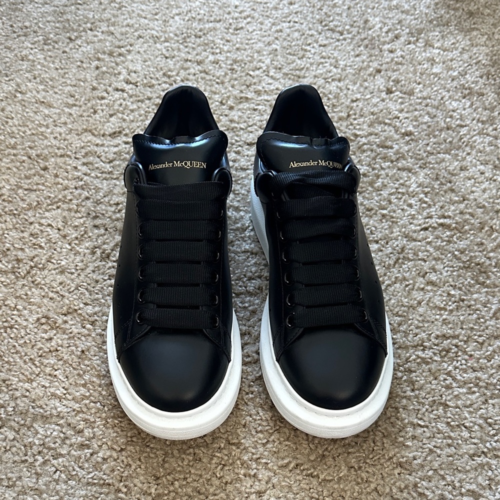 Alexander McQueen Black and White Women’s Sneakers